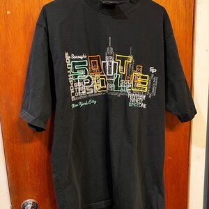 South Pole Black Graphic T-Shirt